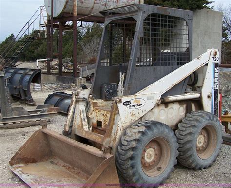 old clark skid steer|clark bobcat 720 for sale.